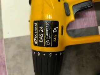 2 Taladros de Batería Ectram 24V