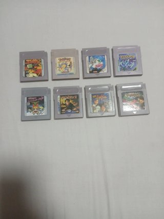 Lote 8 Cartuchos Game Boy Color (Repro)