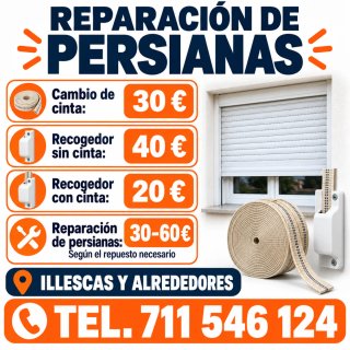 REPARACIÓN DE PERSIANAS Y SERVICIOS DEL HOGAR