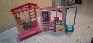 Casa Barbie con bagno, cucina e camera da letto