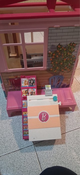 Casa Barbie con bagno, cucina e camera da letto