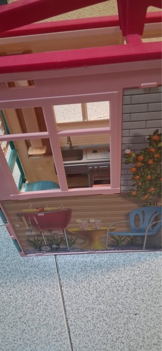 Casa Barbie con bagno, cucina e camera da letto