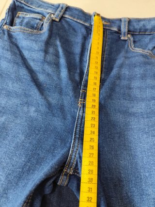 4 Calças de Ganga - Cintura Alta - Skinny Fit (S)