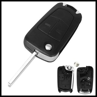 MANDO LLAVE 2 BOTONES OPEL CORSA CARCASA HU100
