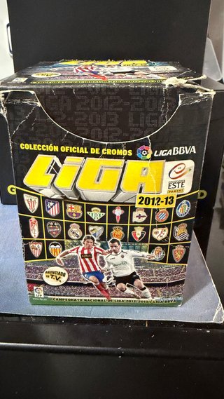 Caja Panini Liga Este 2012-13 con 49 Sobres