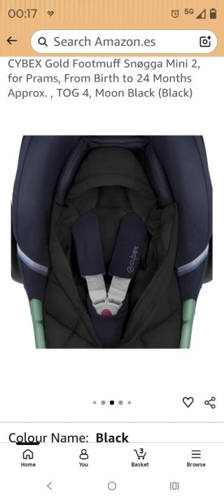 Sacco per passeggino Cybex Snøgga Mini 2