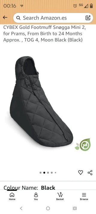 Sacco per passeggino Cybex Snøgga Mini 2