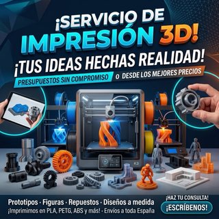 ️ Servicio de Impresión 3D Profesional | Prototipo