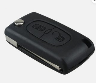 LLAVE MANDO CARCASA CITROEN 2 BOTONES CE0536 VA2
