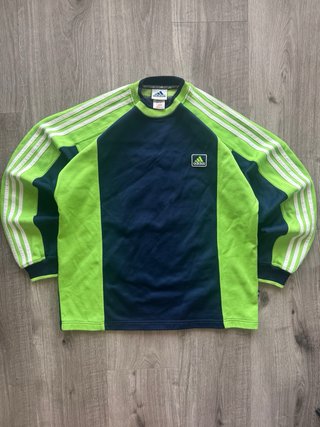 Adidas Sudader Vintage Azul Marin Lima Retro 90s M