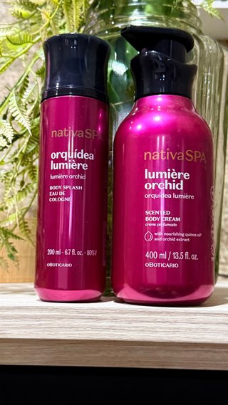 Kit Nativa SPA Lumière Orchid - Body Splash e Crem