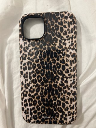Custodia iPhone 14/15 Plus Cooland Leopardo