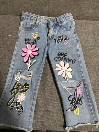 Pantalón Vaquero Niña Talla 4/5
