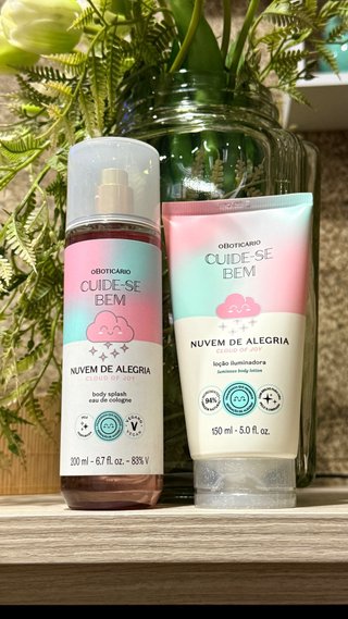 Kit O Boticário Cuide-se Bem Nuvem de Alegria
