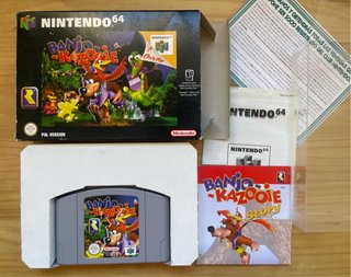 Banjo Kazooie Nintendo 64 PAL Version