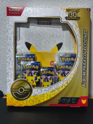 Álbum colección Pokémon 30 Aniversario