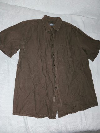Camisa Manga Corta Marrón BIAGINI Talla L