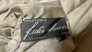 Chaqueta Piel y Zorro original Vintage 80s