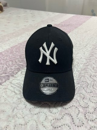 Gorra New Era 9FORTY NY Yankees Negra Infantil