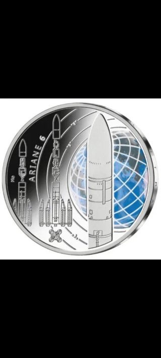 Moneda 5€ Alemania Ariane 6