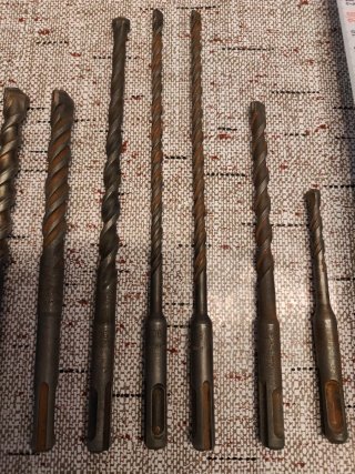Lote Brocas SDS Plus primeras marcas