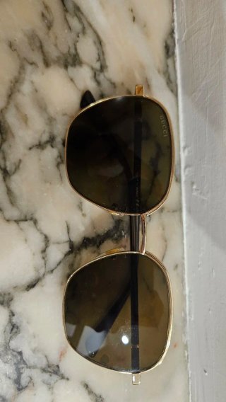 Gafas de sol Gucci doradas