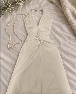 Vestido Zara verde
