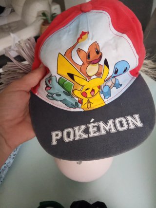 Gorra Pokémon Charmander Pikachu Squirtle Bulbasau