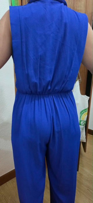 Mono azul elegante