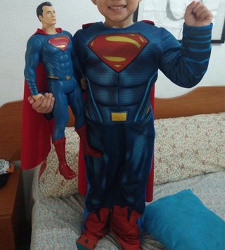 Disfraz de Superman con Capa