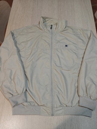 Chaqueta Cortavientos Lotto Beige - Talla XL