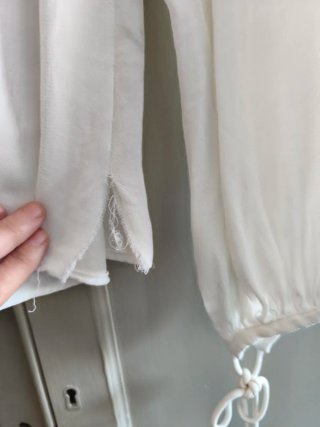Blusa boho blanca