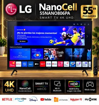 Smart TV LG NanoCell 55 4K UHD