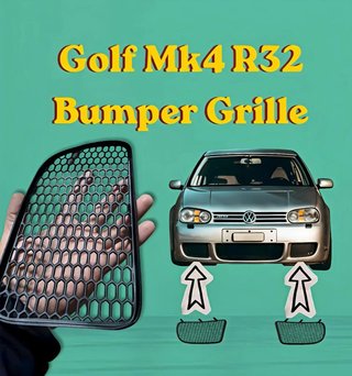 Rejillas Parachoques VW Golf MK4 R32