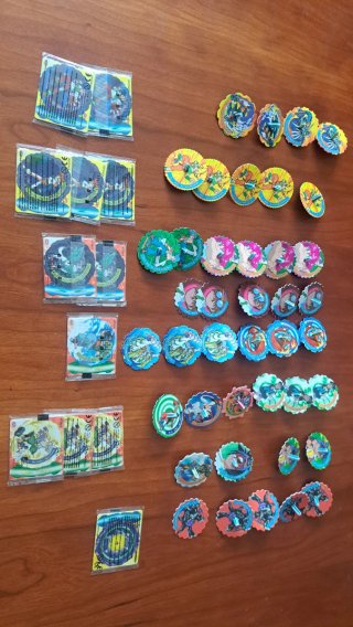 Tazos Beyblade Spinners