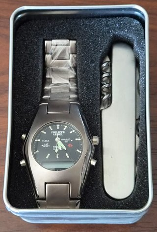 Set Philippe Arnol: Reloj y Navaja