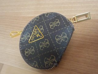 Monedero Guess Marrón y Dorado