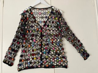 OPOR Original .Cárdigan .9€ Crochet Multicolor