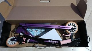 Patinete Oxelo MID5 Morado 6-10 años