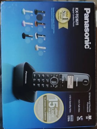 Teléfono Inalámbrico Panasonic KX-TG1611