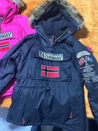 Chaqueta Geographical Norway Negra