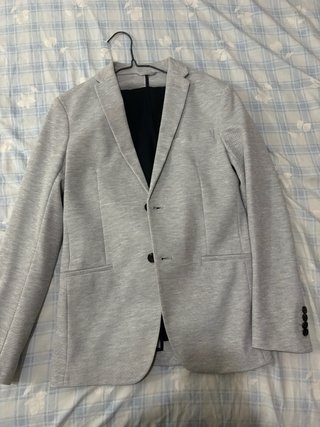 Blazer Gris y Negro