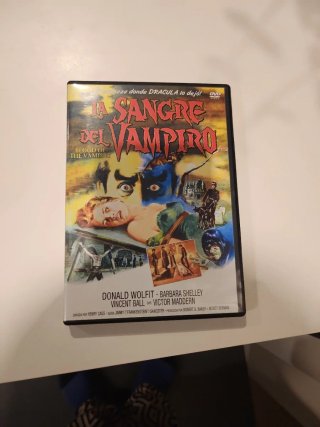 DVD La Sangre del Vampiro