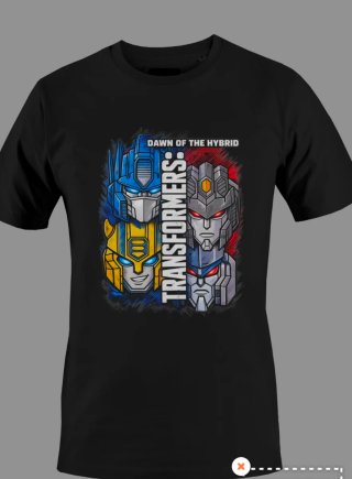 Camiseta Transformers one años 80 vintage