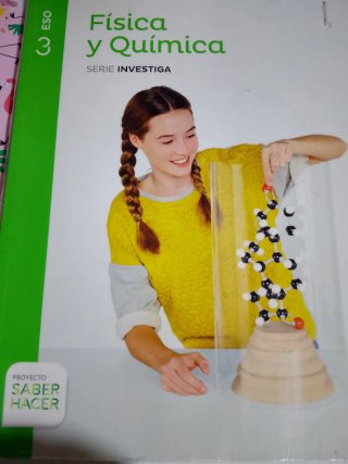 Vendo libro de Física y Química 3° ESO.