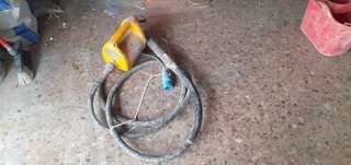 Vibrador de obra eléctrico