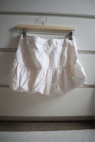 Saia balão Zara branca