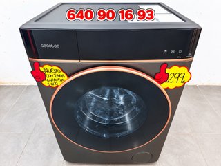 LAVADORA CECOTEC INOX 9 KILOS 1400 RPM. A+++ LLEVO