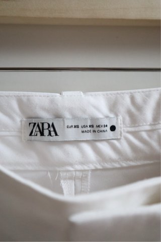 Calções Zara Brancos