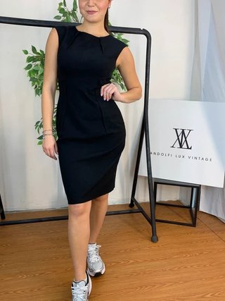 Tubino Calvin Klein Nero Tg L